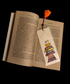 tea-break handmade bookmark