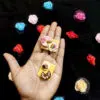 cake fridge magnet