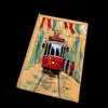 Darjeeling train handmade diary