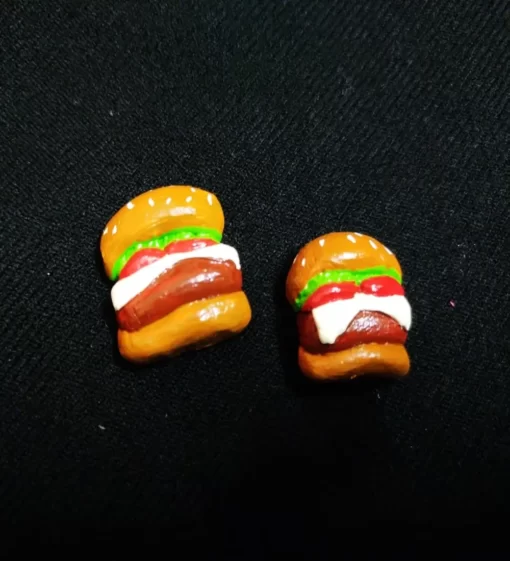 Burger Handmade Fridge Magnet