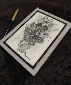 Alternative view of Loki the lord of deception | Handmade diary